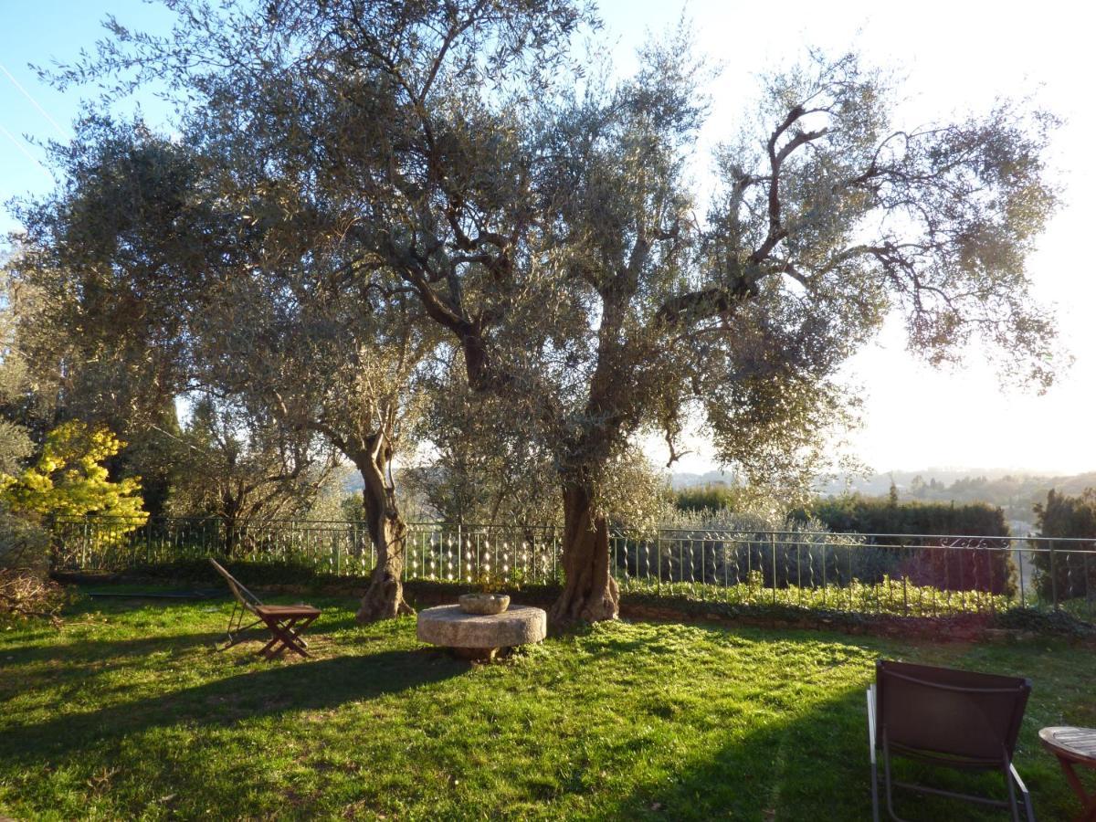 Apartment Cezanne With Heated Pool And Private Garden Chateauneuf-Grasse Zewnętrze zdjęcie