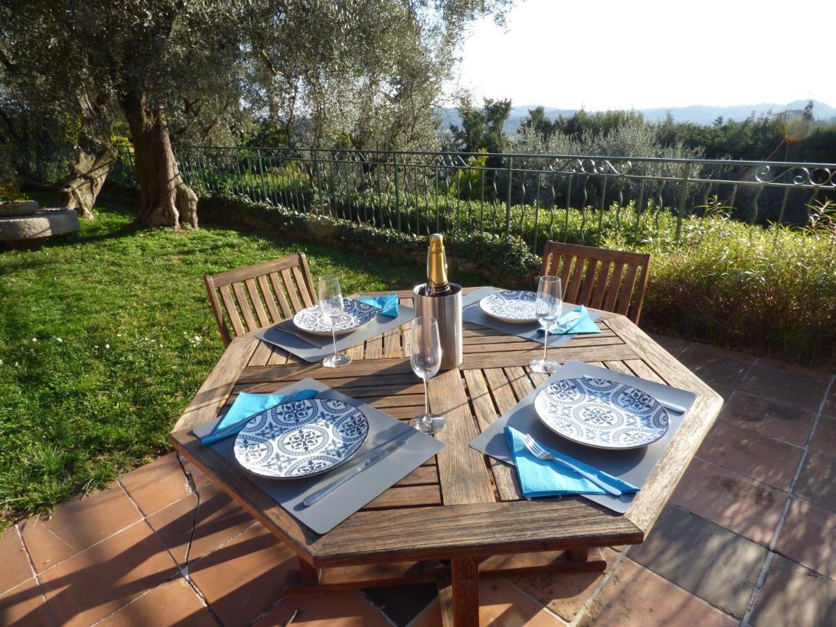 Apartment Cezanne With Heated Pool And Private Garden Chateauneuf-Grasse Zewnętrze zdjęcie