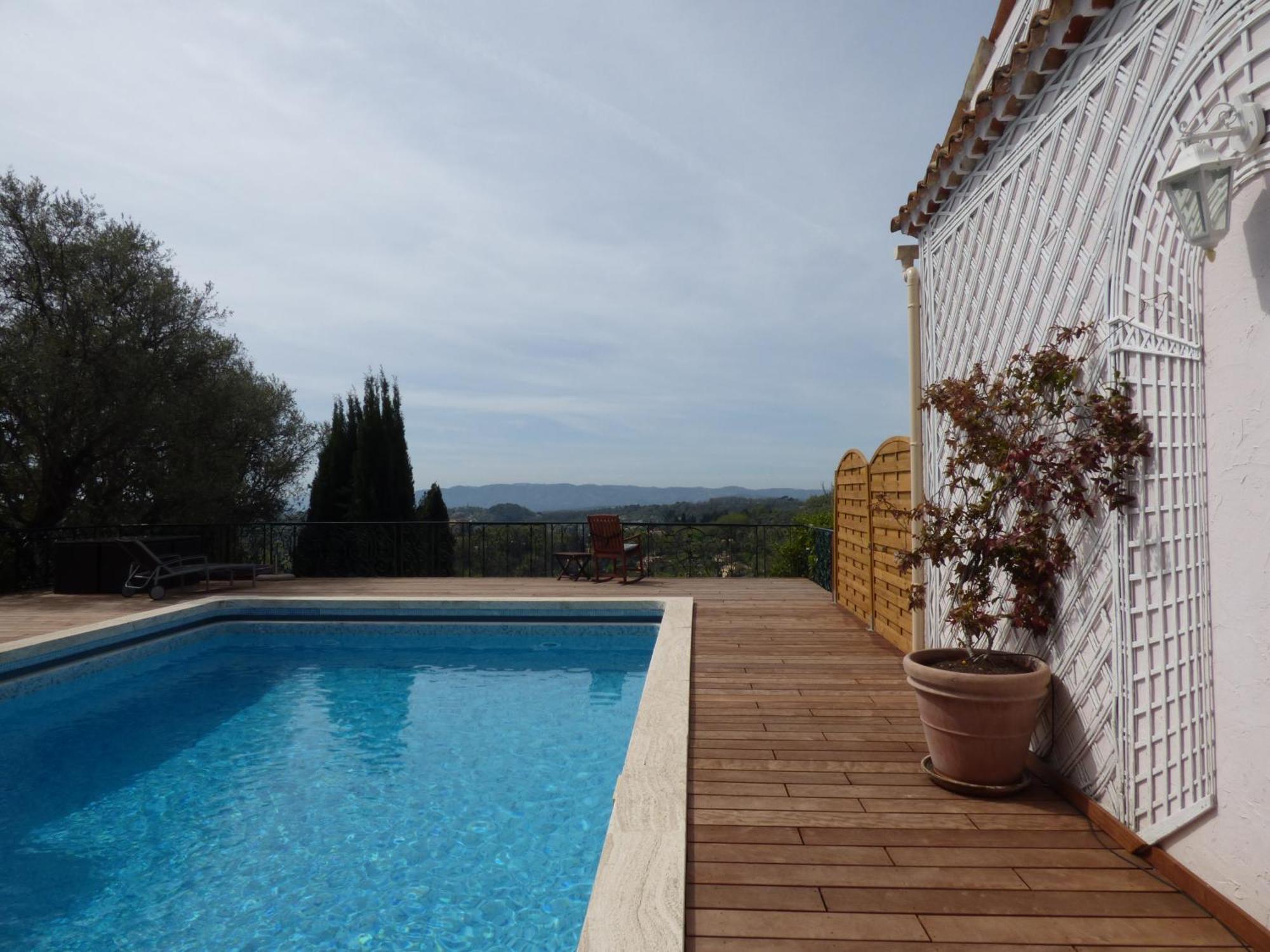 Apartment Cezanne With Heated Pool And Private Garden Chateauneuf-Grasse Zewnętrze zdjęcie